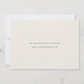 スムーズスクリプト |横独身の写真結婚の セーブザデート (裏面)