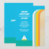 スムーズセイリングパーティー招待状 招待状 (正面/裏面)