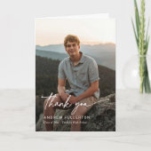 スムーズノートの卒業サンキューカード サンキューカード (正面)