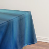 スムーズブルーとグリーンカラーミックス渦 テーブルクロス (インサイチュ)