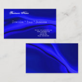 スムーズブルーデザイン名刺 名刺 (正面/裏面)