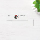 スムーズDachshund Pawsギフトラベル (デスク)