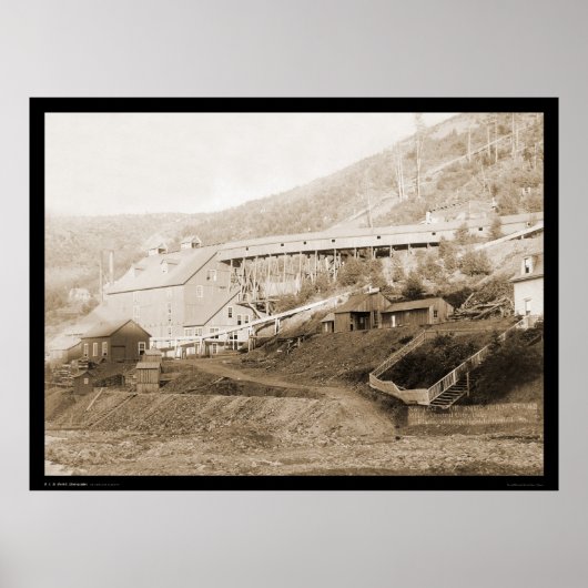 スメット金ゴールドスタンプミルセントラルシティSD 1888 ポスター (正面)