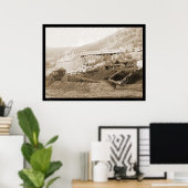 スメット金ゴールドスタンプミルセントラルシティSD 1888 ポスター (ホームオフィス)