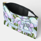 スメラルドの花 アクセサリーポーチ (見開き)