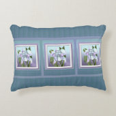 スメラルドの花 アクセントクッション (正面)