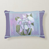 スメラルドの花 アクセントクッション (正面)