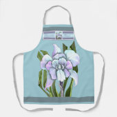 スメラルドの花 エプロン (正面)