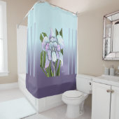 スメラルドの花 シャワーカーテン (インサイチュ)