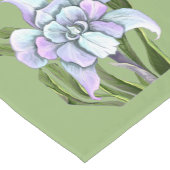 スメラルドの花 ショートテーブルランナー (コーナー)