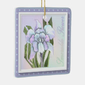 スメラルドの花 セラミックオーナメント (右)