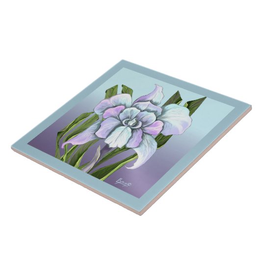 スメラルドの花 タイル (側面)