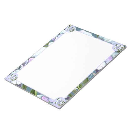 スメラルドの花 ノートパッド (アングル)