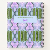 スメラルドの花 ノートブック (裏面)