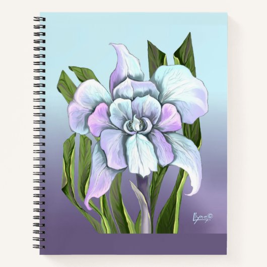 スメラルドの花 ノートブック (正面)