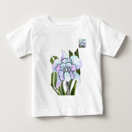 スメラルドの花 ベビーTシャツ (正面)