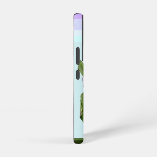 スメラルドの花 SAMSUNG GALAXYケース (右側面)