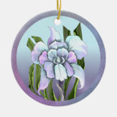 スメラルドフラワーセラミックオーナメント セラミックオーナメント (正面)