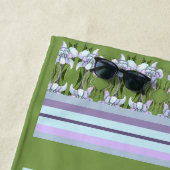 スメラルドフラワービーチタオル ビーチタオル (インサイチュ)