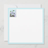 スメラルドフラワーフラットカード (裏面)