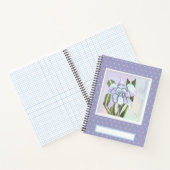 スメラルドフラワーポケットフォルダー ノートブック (内部)