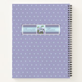 スメラルドフラワーポケットフォルダー ノートブック (裏面)