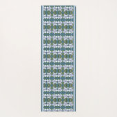 スメラルドフラワーヨガマット ヨガマット (裏面)