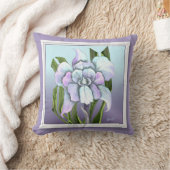 スメラルドフラワー装飾用クッション クッション (ブランケット)