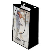 スメリークリカスタムプト抱き枕/黒 スモールペーパーバッグ (裏面アングル)