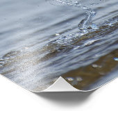 スメルトキャッチを持つ一般的なタン フォトプリント            (角)