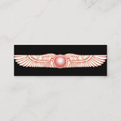 スメル人のAnunnakiによって飛ぶ日曜日ディスク名刺 スキニー名刺 (裏面)