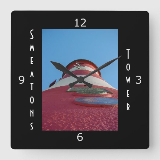 スメートンズタワープリマスホー スクエア壁時計 (正面)