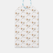 スモアが楽しめるキャンプファイヤー バックヤードクックアウト フレンドギビング ギフトタグ (裏面)