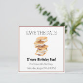 スモアで楽しい6歳の誕生日 Save the Date セーブザデート (スタンド正面)