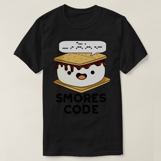 スモアコードおもしろいフードプリン1 Tシャツ (デザイン正面)