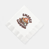 スモアーズキャンプ 縁ありランチョンナプキン (角)
