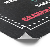 スモアーズバーメニュー パーティーサイン ポスター (角)