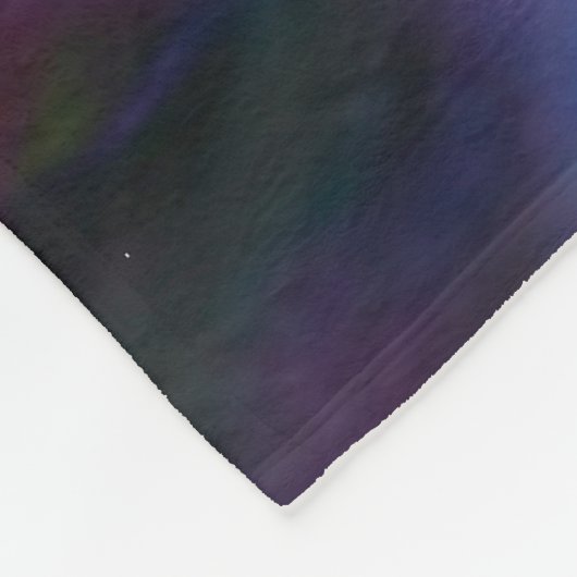 スモカパーソナライズされたーさんは水彩画を描く フリースブランケット (角)