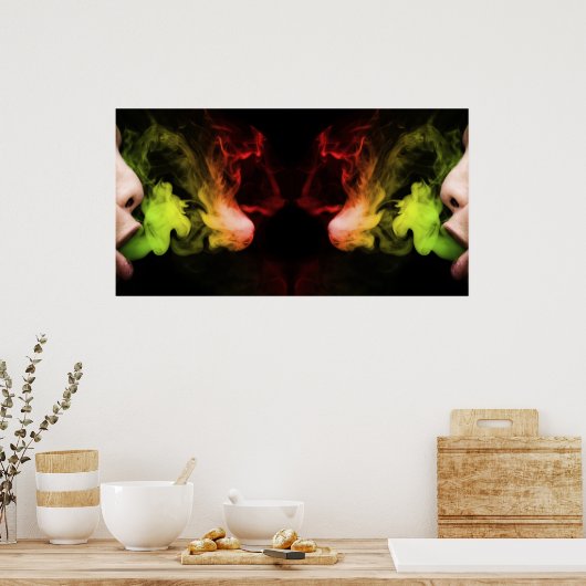 スモキン ポスター (キッチン)