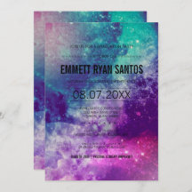 スモキー銀河系卒業パーティー招待状