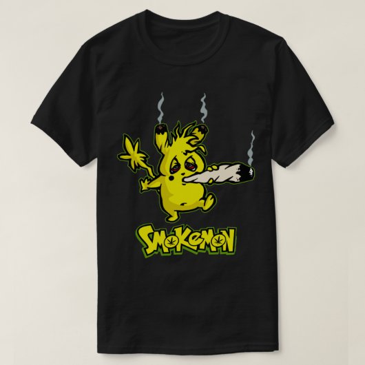 スモケモン Tシャツ (デザイン正面)