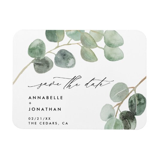 スモダンクリエレガントプトヴィンテージ非ユーカリ マグネット (横)