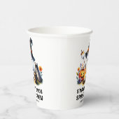 スモレスボスク不気味ルー幽霊キャンピングハロウィーン 紙コップ (右)