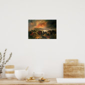 スモレンスクの戦い(1812威厳がある年1839年) ポスター (キッチン)