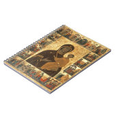 スモレンスク、c.1450 (気性のHodegetria新しいアイコン ノートブック (左側)