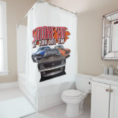 スモーもしキ得ーエムクラシック車 シャワーカーテン (インサイチュ)