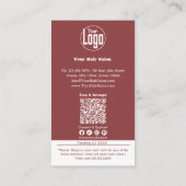 スモーキトパーズヘアサロン$10オフ 割引カード (裏面)