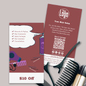 スモーキトパーズヘアサロン$10オフ 割引カード