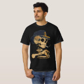 スモーキングカウボーイスケルトン Tシャツ (正面フル)
