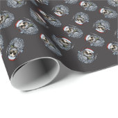 スモーキンサンタスカル ラッピングペーパー (ロールコーナー)